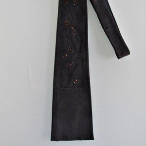 Ante Vintage (NWT) Men's Flat/Square End Suede Tie